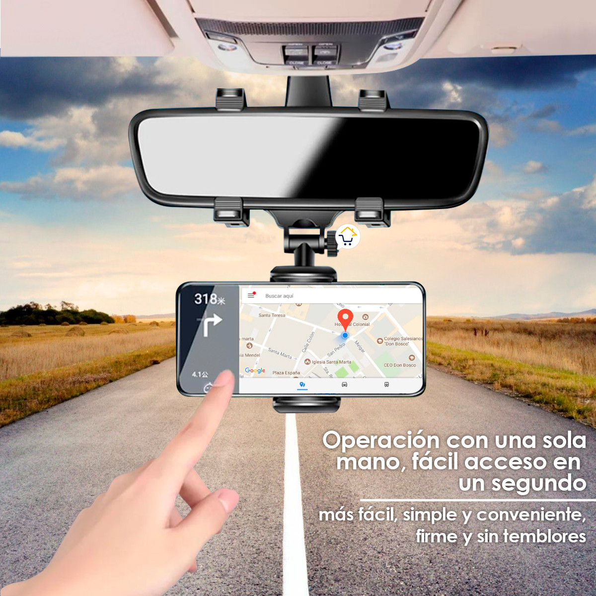 Miniatura 2 de Soporte Universal Celular Auto SUC01